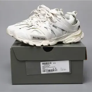 Balenciaga Track Trainer حذاء رياضي أبيض ثقيل