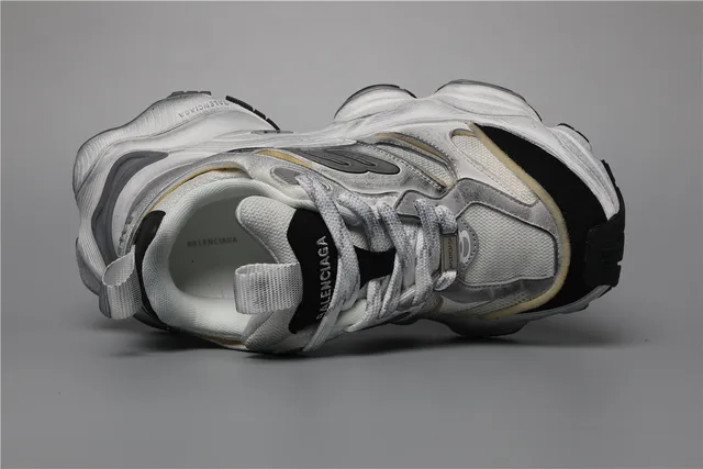 Balenciaga Track Trainer blanches grises noires dorées sneakers à semelle épaisse 7