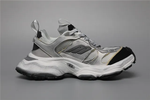 Balenciaga Track Trainer blanches grises noires dorées sneakers à semelle épaisse 8