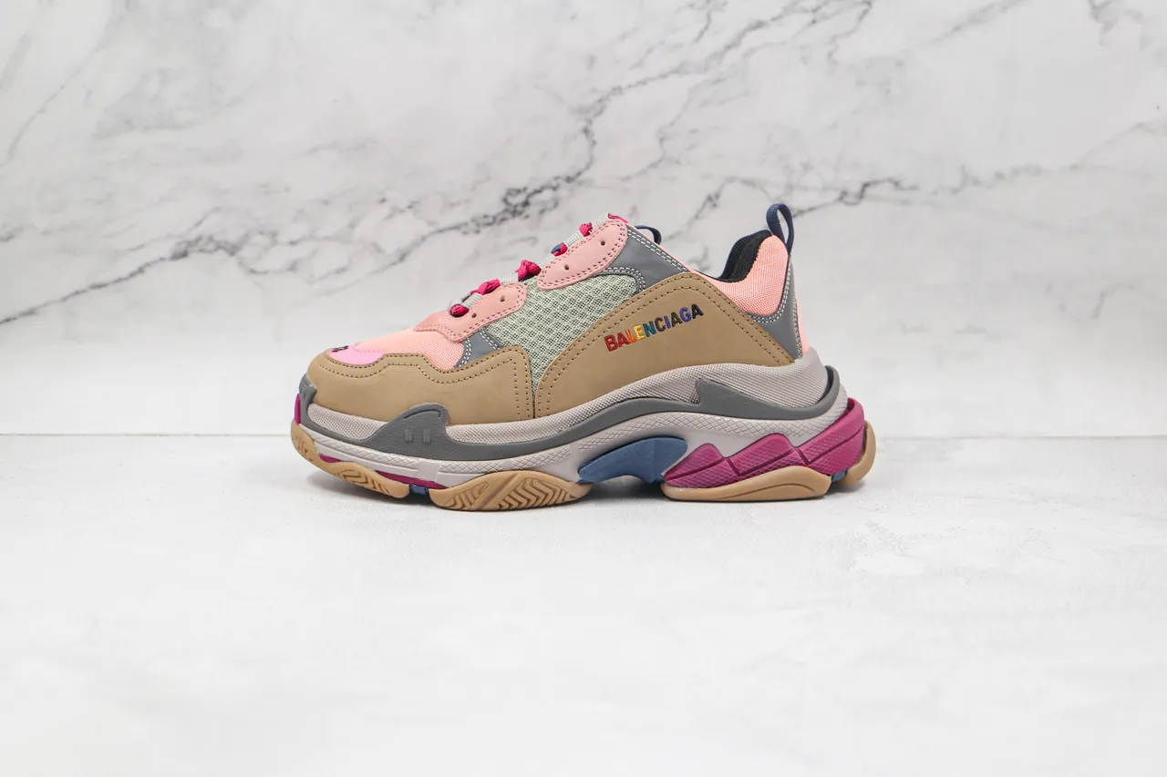Balenciaga Triple S Multicolor Chunky Sneakers 1