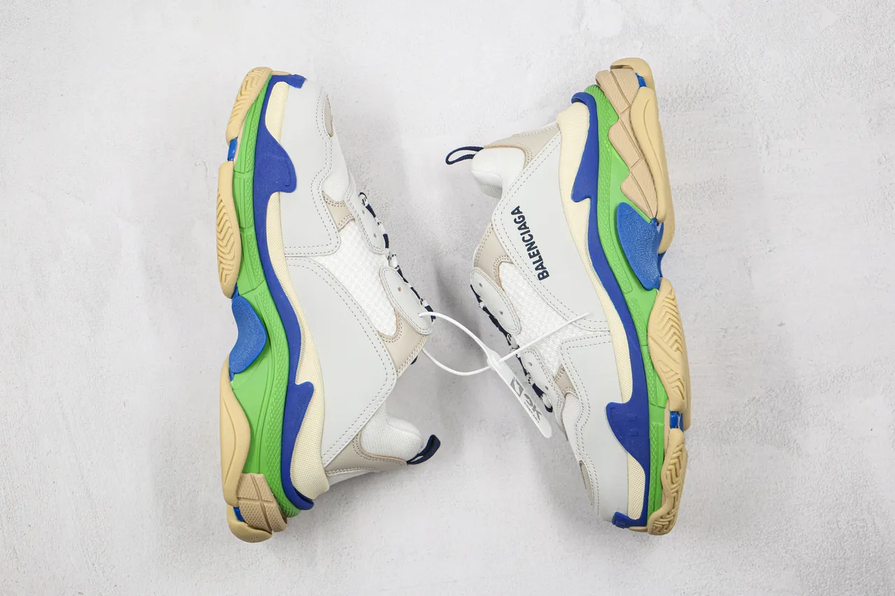 Balenciaga Triple S Multicolor Chunky Sneakers 9