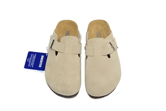 Birkenstock Arizona zueco camurça bege 3