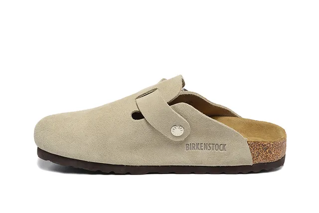 Birkenstock Arizona zueco camurça bege 5