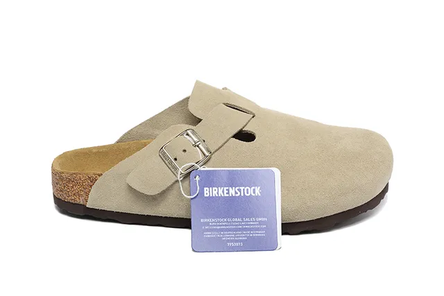 Birkenstock Arizona zueco camurça bege 6