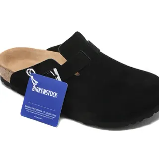 Birkenstock Arizona كلوج أسود سuede