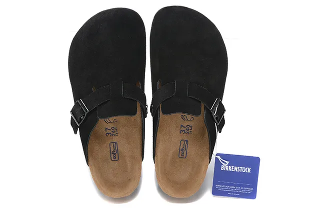 Birkenstock Arizona sabot noir daim 2