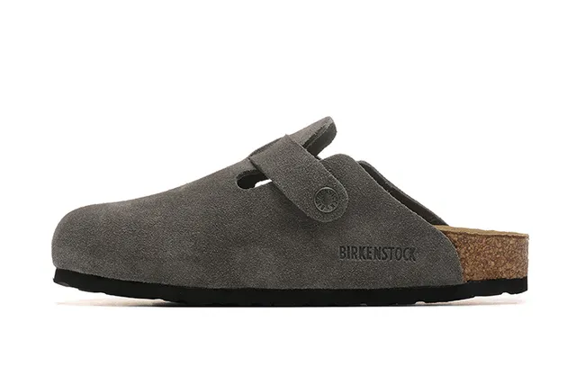 Birkenstock Arizona Zueco Cinza de Camurça 5