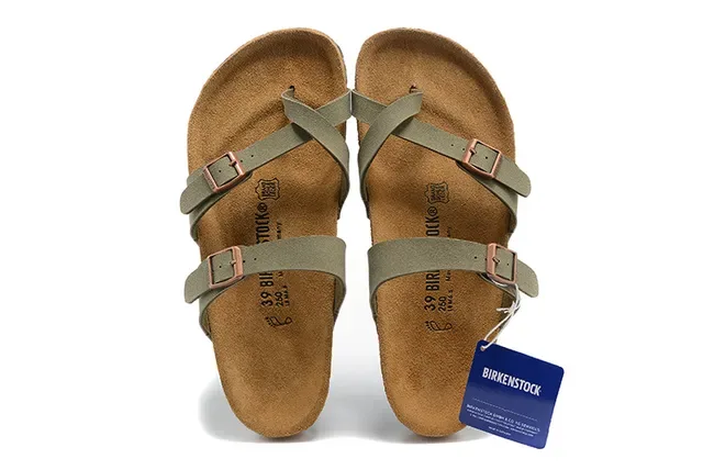 Birkenstock Arizona Olive Green Casual Sandals 2