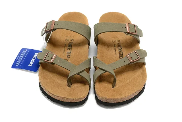 Birkenstock Arizona Olive Green Casual Sandals 3