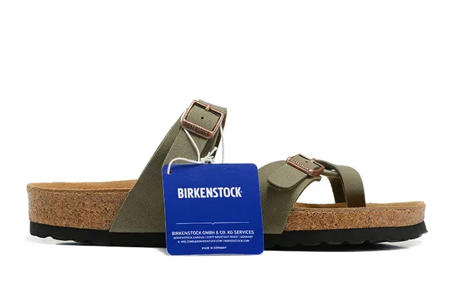 Birkenstock Arizona Olive Green Casual Sandals 6