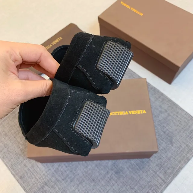 Bottega Veneta Tissé Intrecciato Daim Mocassins 2
