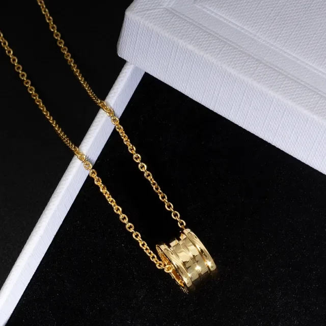 Bvlgari B.zero1 Multi-Ring Gold Necklace 2