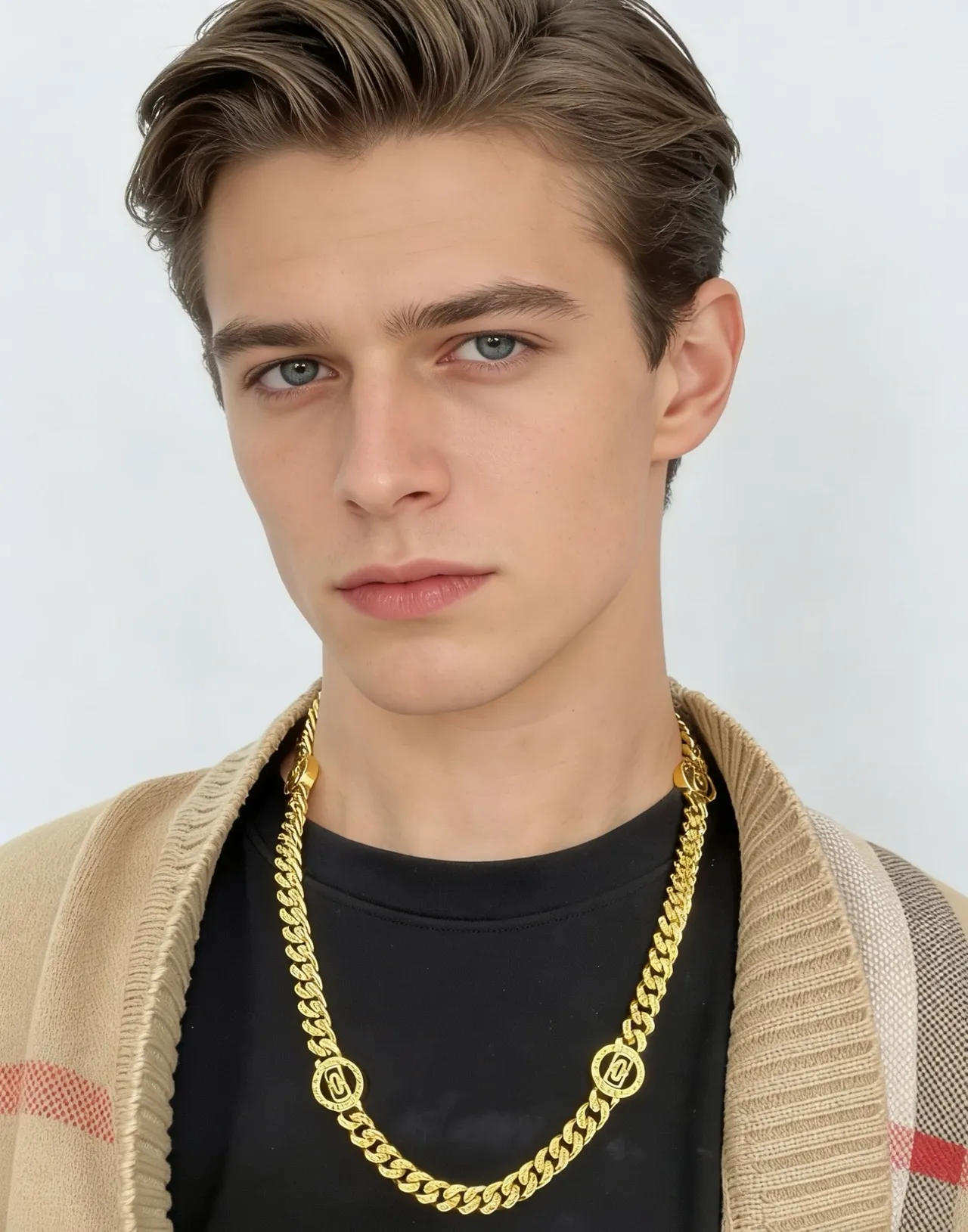Bvlgari B.zero1 Roc Triple Médaillon Or Collier 5