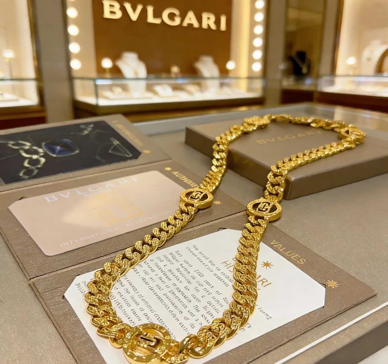Bvlgari B.zero1 Roc Triple Médaillon Or Collier 7