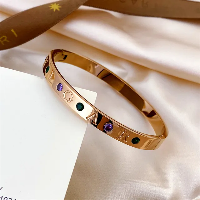 Bvlgari BVLGARI BVLGARI Bracelets avec Gravure de Gemmes et Inlay 2
