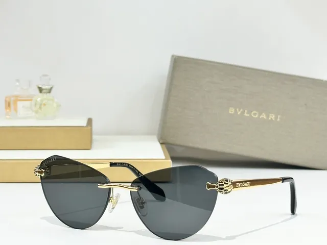 Bvlgari Rimless Cat-Eye Gradient Sunglasses 3