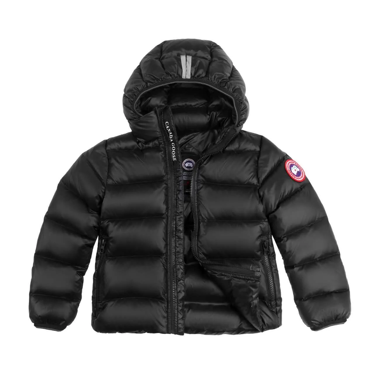 Canada Goose Maya Jaqueta acolchoada com capuz de plumas preta 3