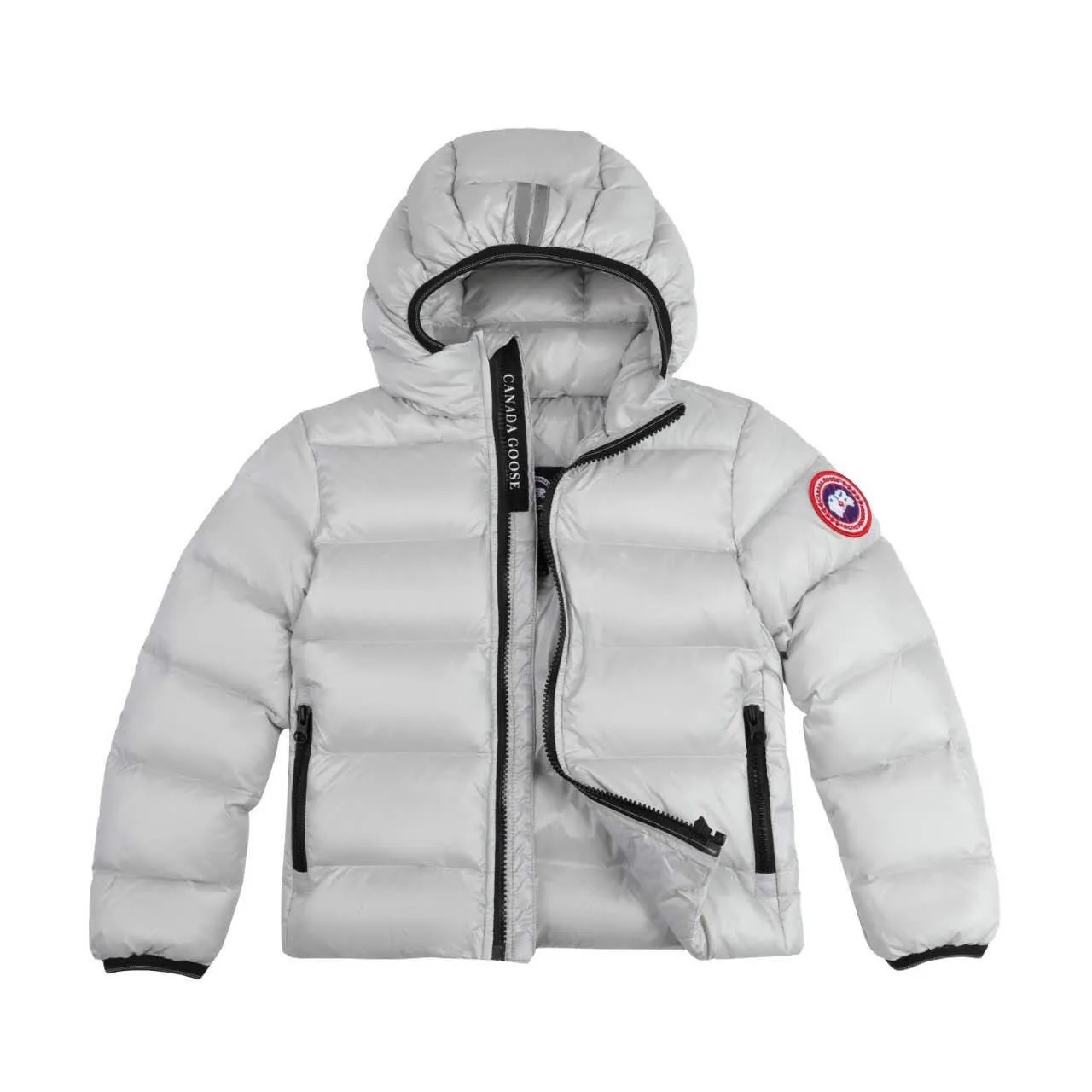 Canada Goose Maya Jaqueta acolchoada com capuz de plumas preta 12