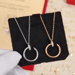 Cartier Juste un Clou Collar con diamante en círculo abierto