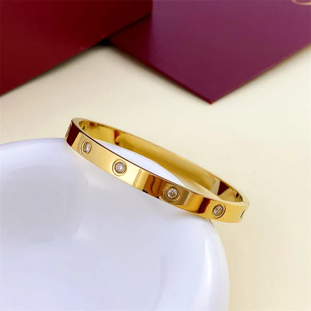 Cartier Love Bracelet Argent Or jaune Or rose Bracelets empilables 3