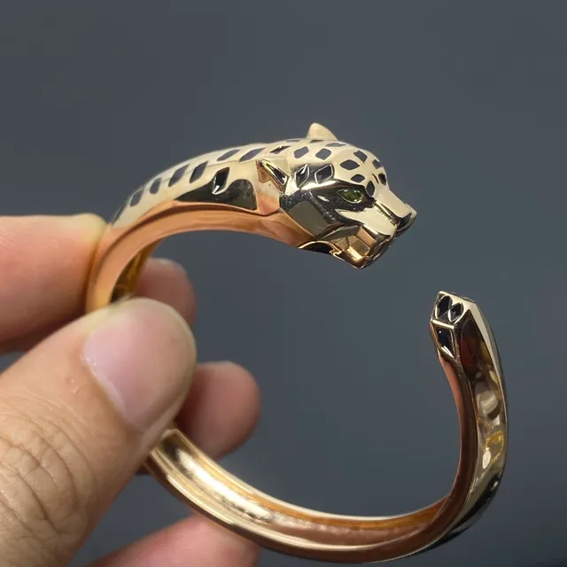 Cartier Panthère de Cartier رأس Panther سوار مفتوح 3