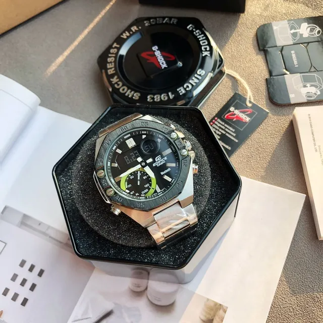 Casio Edifice Bluetooth Analog-Digital খেলার ঘড়ি 4