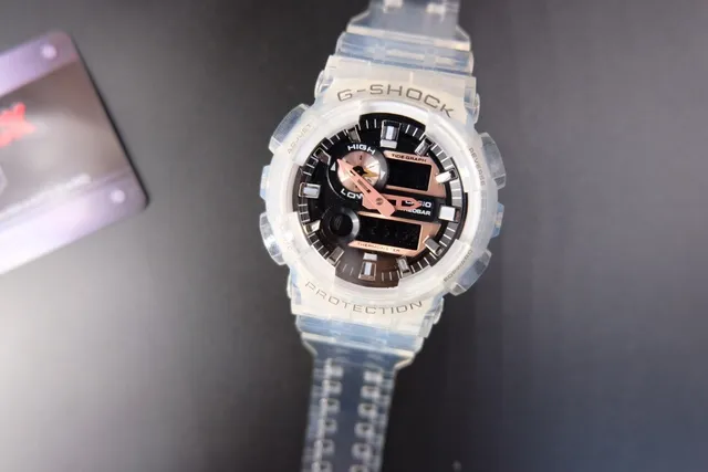 Casio G-Shock GA-2100 Montre de sport en résine transparente 6