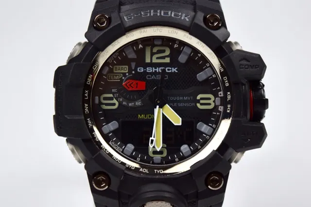 Casio G-Shock Mudmaster Black Rugged Multi-Sensor Sports Watch 9