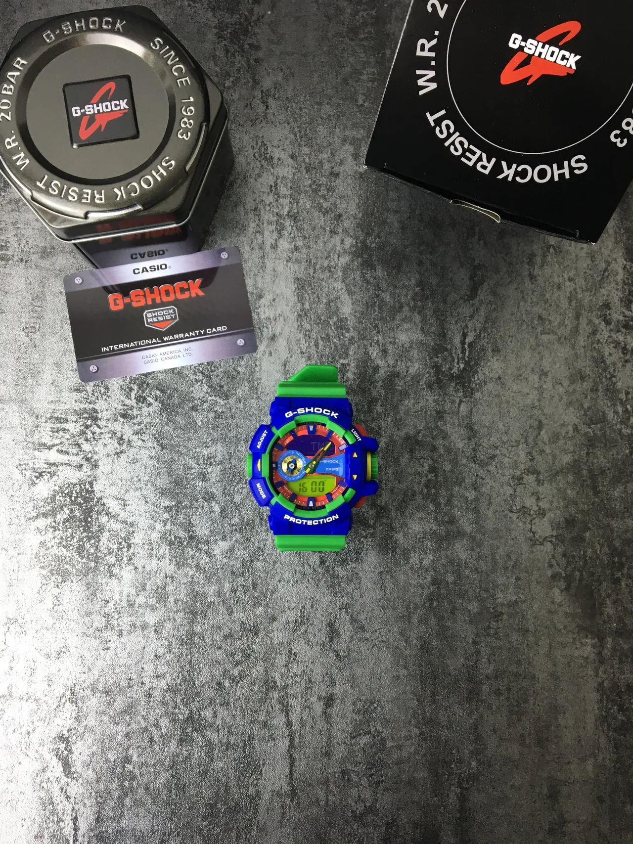 Casio G-Shock Multicolor Resin Sports Watch 3