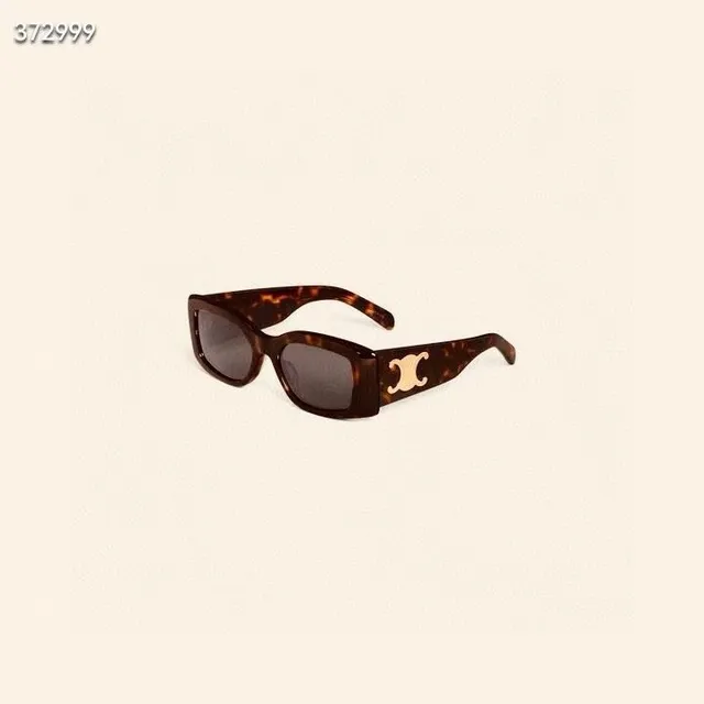 Céline Triomphe Oversized Rectangular Acetate Sunglasses 3