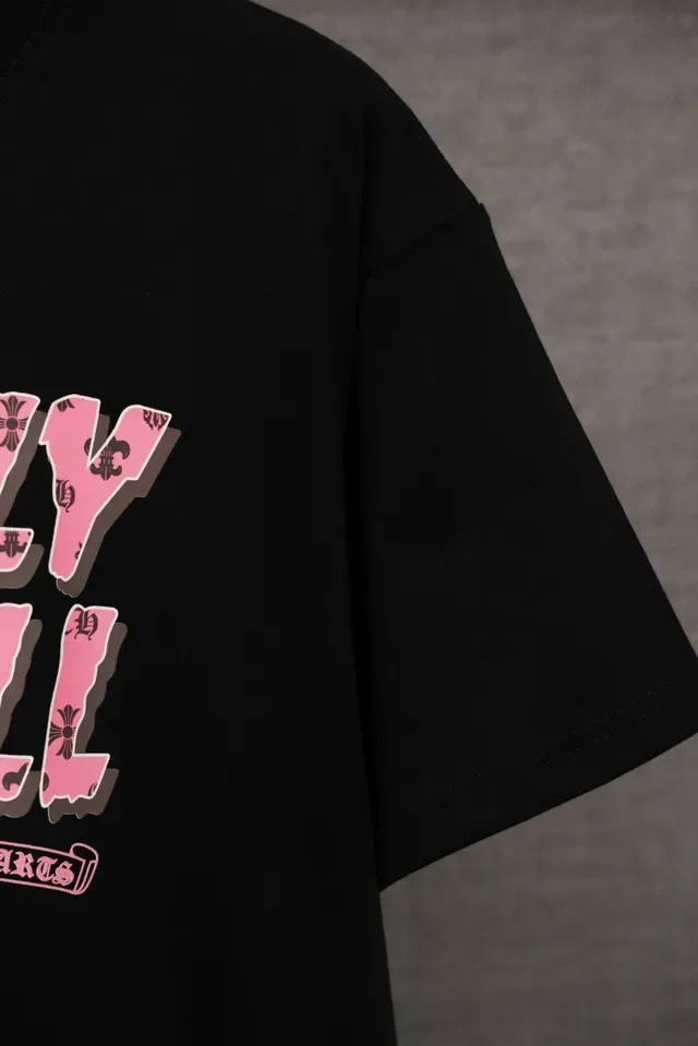 Chrome Hearts Deadly Doll Graphic Print White T-Shirt 5