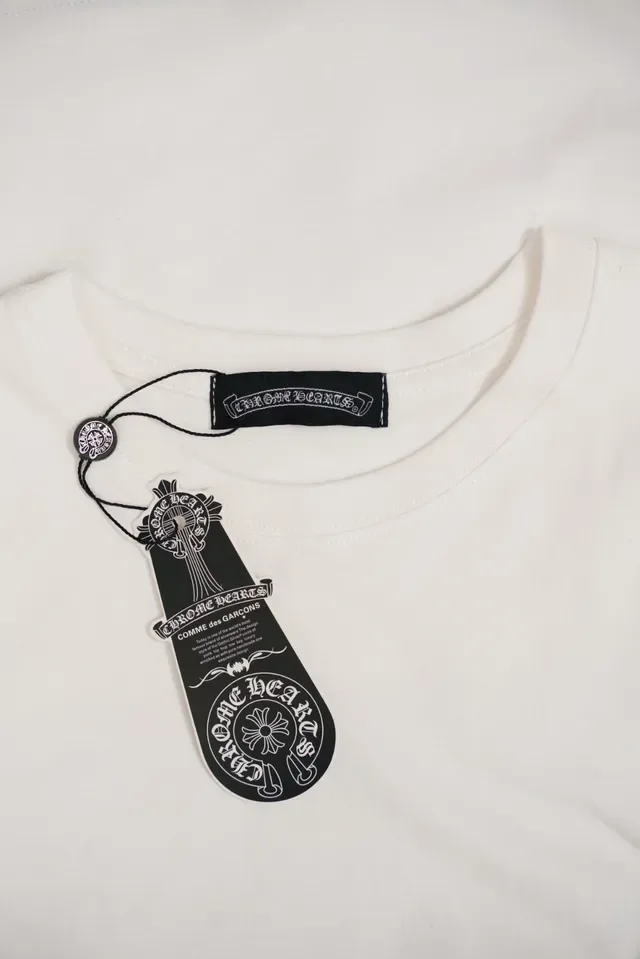 Chrome Hearts Deadly Doll Graphic Print White T-Shirt 11