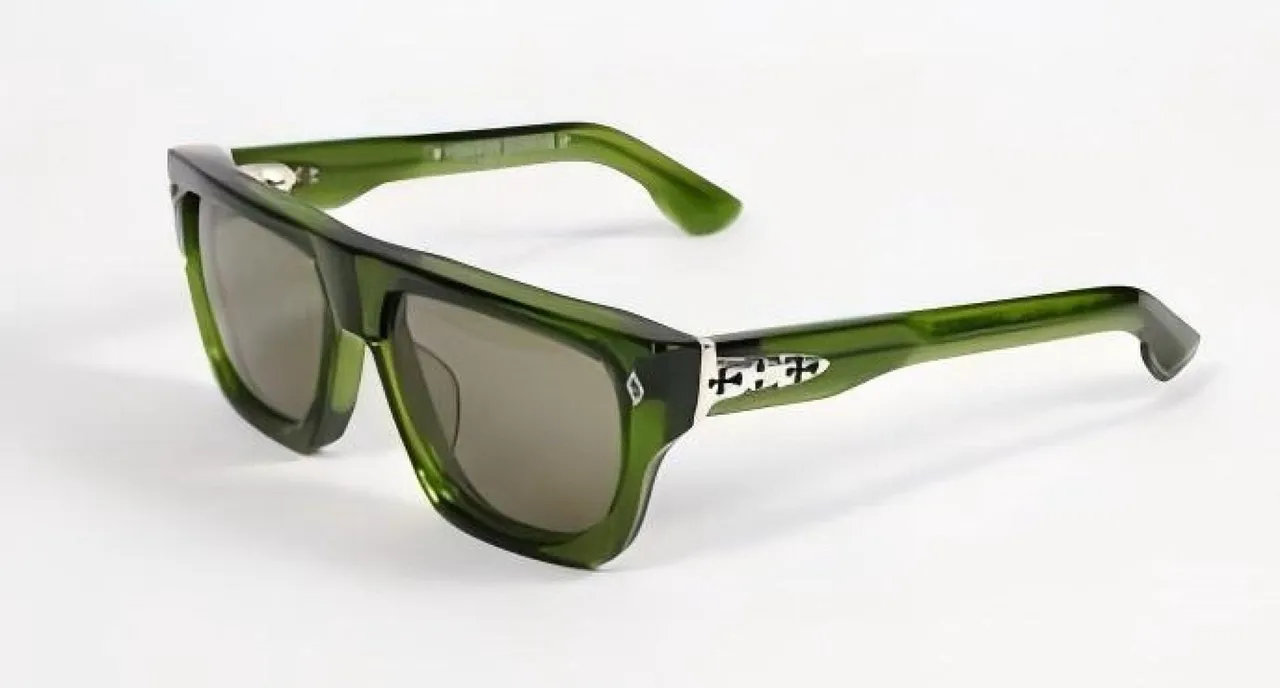 Chrome Hearts Double-Frame Matte Black Sunglasses 9
