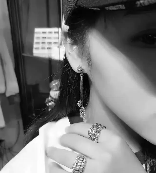 Chrome Hearts Fleur de Lis Oxidized Silver Ring 3