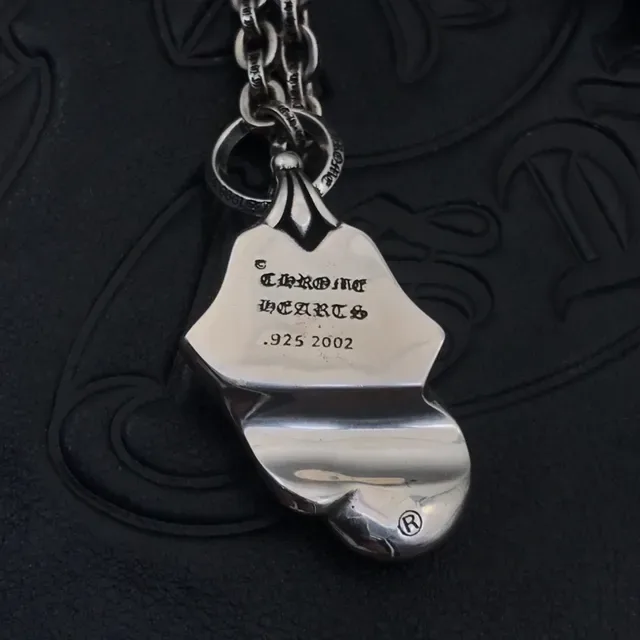 Collier pendentif langue Chrome Hearts Rolling Stones 4