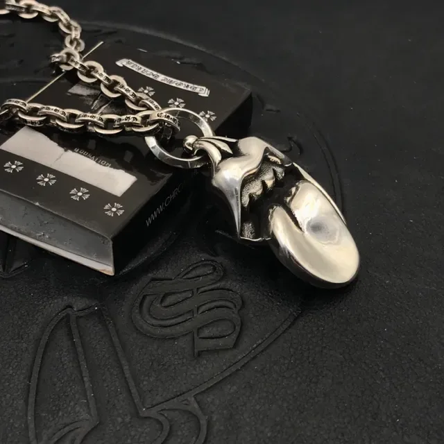 Collier pendentif langue Chrome Hearts Rolling Stones 6