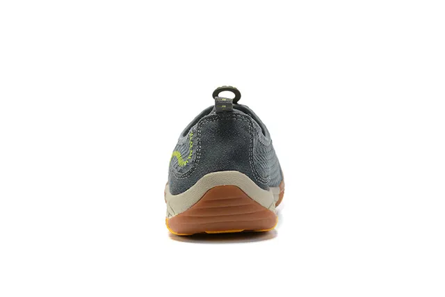 Columbia Cinza e Amarelo Malha Slip-On Sapato de Bote para Água 6