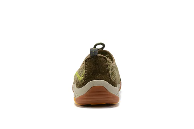 Columbia Cinza e Amarelo Malha Slip-On Sapato de Bote para Água 13