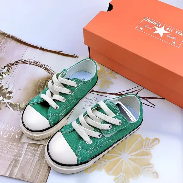 Converse কালো সাদা ক্যানভাস উপর ভুলকানাইজড রাবার সোল লাইফস্টাইল স্নিকার্স 21