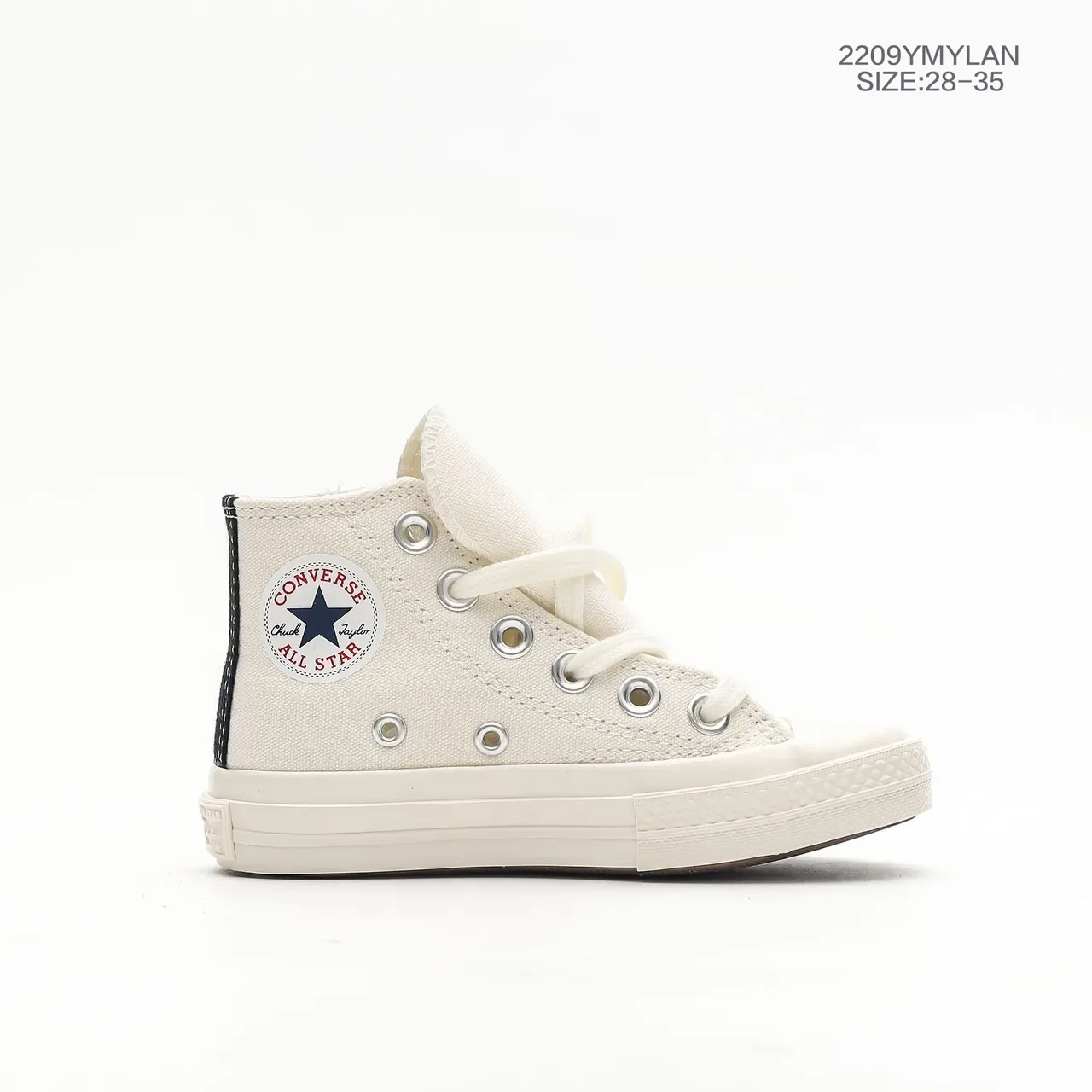 Converse Chuck Taylor All Star x Comme des Garçons PLAY Red Heart Canvas Lifestyle Sneakers 8