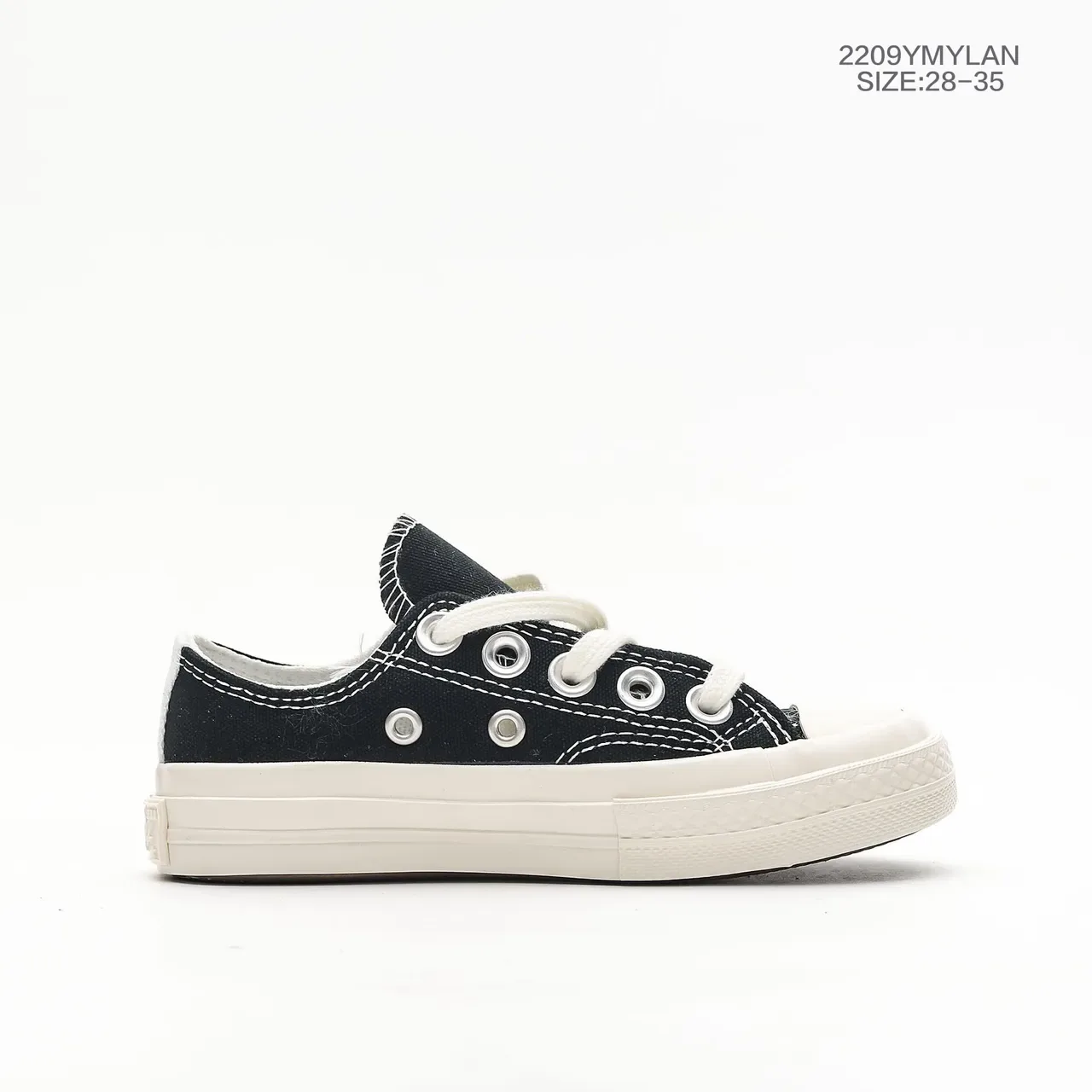 Converse Chuck Taylor All Star x Comme des Garçons PLAY Red Heart Canvas Lifestyle Sneakers 15