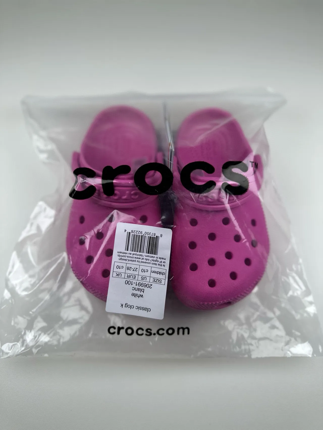 Crocs Classic Clog Dusty Pink Kids Clogs 17
