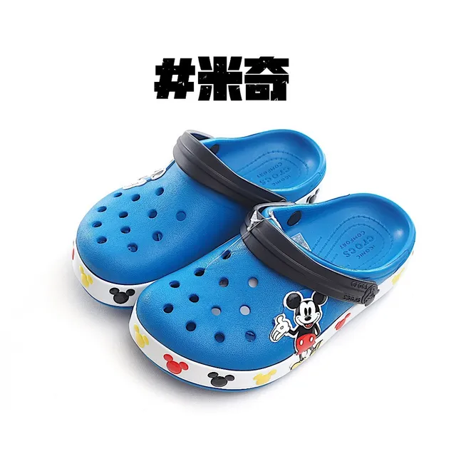 Crocs Zueco Clásico Rojo Blanco Construcción de Espuma Perforada Correa Ajustable Zueco 3