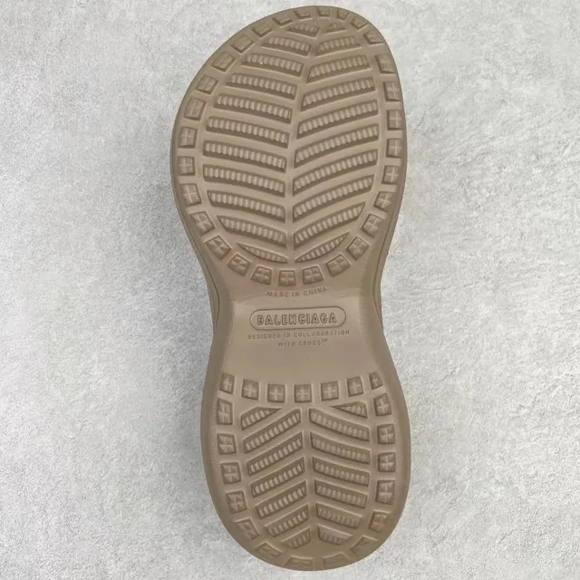 Crocs Echo Clog Beige Plataforma Espuma Moldada Zueco 2
