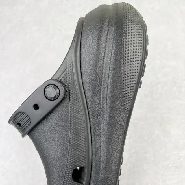 Crocs Echo Clog Black Platform Molded Foam Clog 3