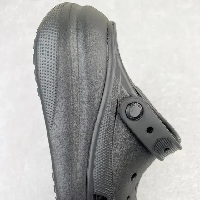Crocs Echo Clog Black Platform Molded Foam Clog 4