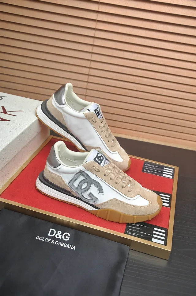 DC Shoes White Beige Retro Runner Silhouette Layered Suede And Leather Upper Lifestyle Sneakers 6