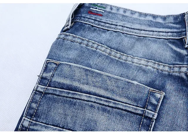 Diesel Distressed Medium-Wash Slim-Fit Jeans 4