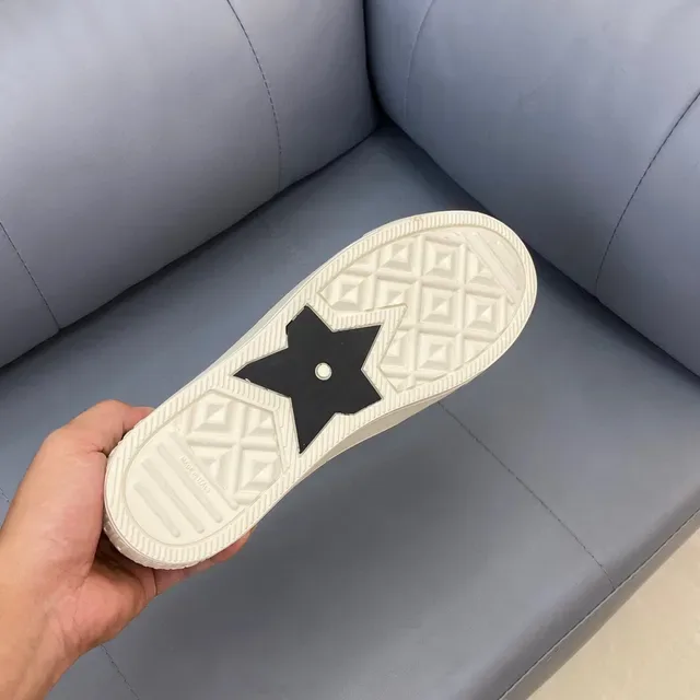 Dior B23 Black and White Canvas Lifestyle Sneakers 9