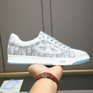 Dior B23 Monogrammed Textile Low-Top Lifestyle Sneakers
